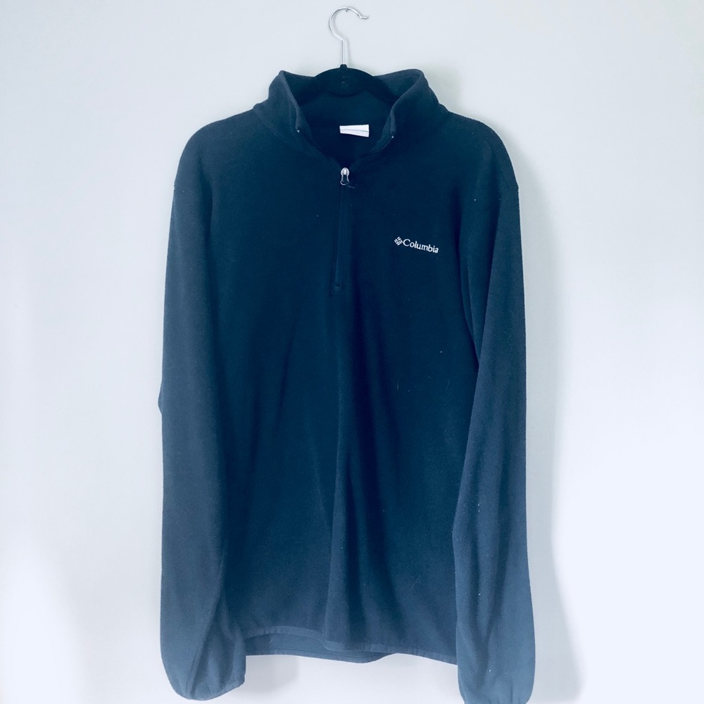 Men’s Columbia Black Quarter Zip